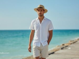 How to Style a Mens Straw Hat Summer Fashion Tips