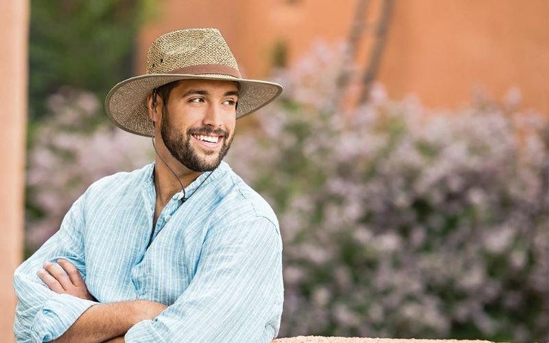 How to Style a Mens Straw Hat Summer Fashion Tips