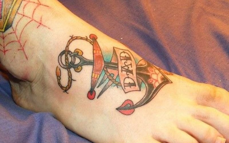 Foot Tattoo Designs Men Prefer