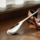 shoe horn and borwn shoes