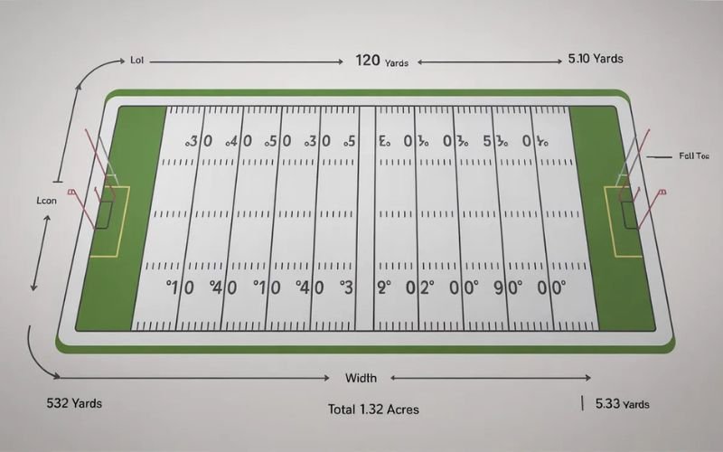 How Many Acres Is a Football Field